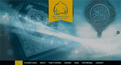 Desktop Screenshot of iqraquranlive.com
